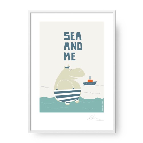 grafika-plakat-dla-dzieci-do-pokoju-dziecka-morze-marynarz-Wiewiorka-i-Spolka-sea-and-me-kids-room-poster-Squirrel-Company