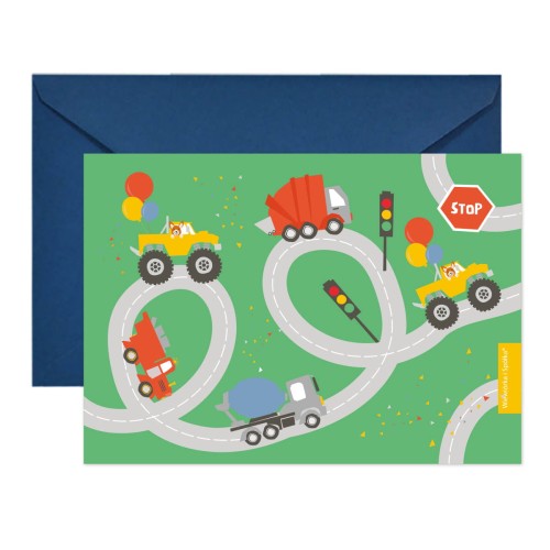 kartka-na-urodziny-auta-samochody-Wiewiorka-i-Spolka-cars-vehicles-birthday-wishes-card-Squirrel-Company