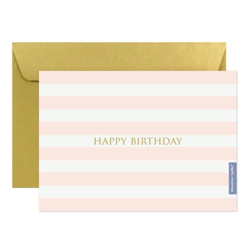 kartka-na-urodziny-paski-rozowe-Wiewiorka-i-Spolka-pink-striped-birthday-wishes-card-Squirrel-Company