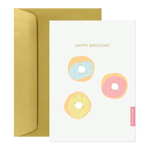 kartka-na-urodziny-tort-paczki-obwarzanki-Wiewiorka-i-Spolka-sweet-birthday-donuts-wishes-card-Squirrel-Company