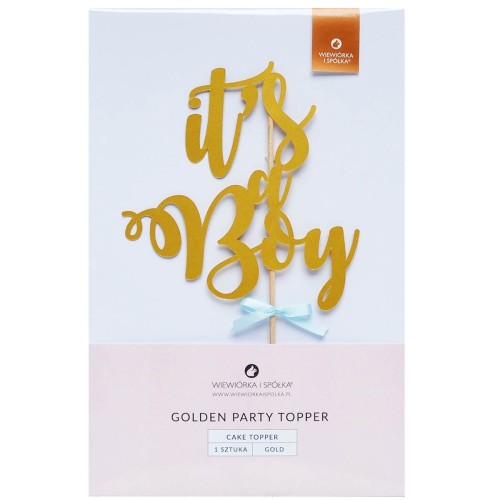 dekoracja-ozdoba-na-tort-do-tortu-topper-zloty-its-a-boy-baby-shower-Wiewiorka-i-Spolka-its-a-boy-gold-cake-topper-Squirrel-Company