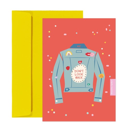 kartka-na-zyczenia-dla-dziewczyny-dont-look-back-Wiewiorka-i-Spolka-wishes-card-for-girl-Squirrel-Company