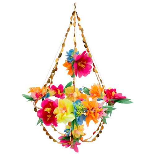 zyrandol-pajak-kwiaty-flowers-dekoracje-wiszace-Wiewiorka-i-Spolka-flowers-pajaki-chandelier-Squirrel-Company