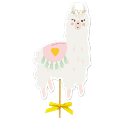 topper-dekoracja-ozdoba-na-tort-lama-Wiewiorka-i-Spolka-llama-cake-topper-Squirrel-Company
