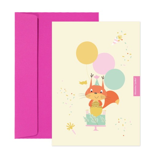 kartka-na-urodziny-tort-Wiewiorka-i-Spolka-squirrels-birthday-cake-wishes-card-Squirrel-Company